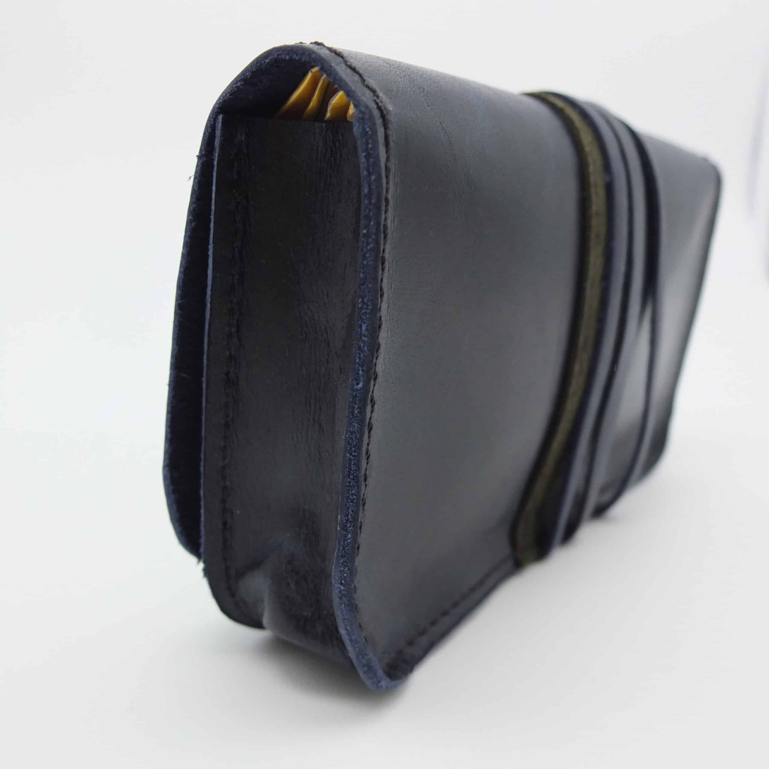 blague à tabac bleu foncé kaki – Image 3